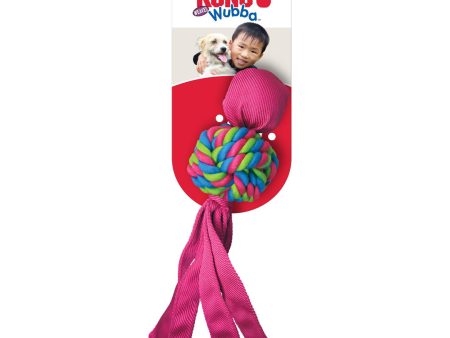 KONG Wubba Weave Twist-Knot Dog Toy Assorted 1ea SM Discount