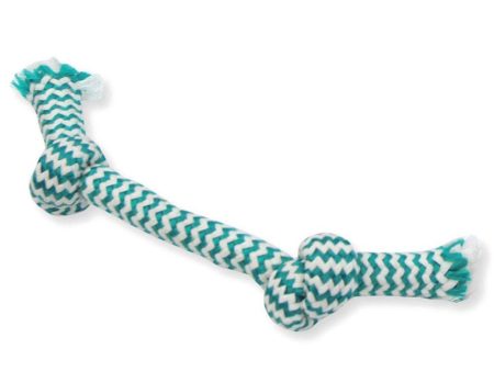 Mammoth Pet Products EXTRA FRESH 2 Knot Bone Toy Multi-Color 1ea 9 in, SM Online Hot Sale