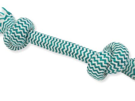 Mammoth Pet Products EXTRA FRESH 2 Knot Bone Toy Multi-Color 1ea 13 in, LG on Sale