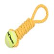 Mammoth Pet Products Twister Pull Tug w Ball Dog Toy Yellow 1ea MD, 12 in Cheap