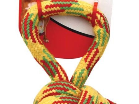 Mammoth Pet Products EXTRA Monkey Fist With Handle Dog Toy Multi-Color 1ea 3.5 in, MD Online