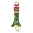 KONG Tugger Knots Frog Dog Toy Green 1ea MD LG Online