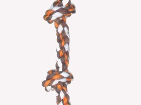 Mammoth Pet Products Cotton Blend Color 4 Knot Rope Tug Toy Assorted 1ea 31 in, XL Online Hot Sale