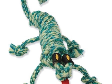 Mammoth Pet Products Rope Dog Toy Iguana Green 1ea 16 in, MD Online Hot Sale