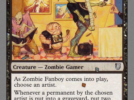 Zombie Fanboy [Unhinged] Sale