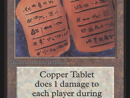 Copper Tablet [Beta Edition] For Sale