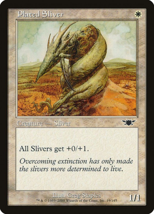 Plated Sliver [Legions] on Sale