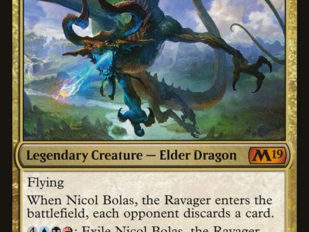 Nicol Bolas, the Ravager    Nicol Bolas, the Arisen [Core Set 2019] Online Hot Sale