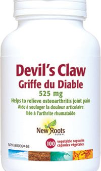 New Roots Herbal Devil’s Claw 525mg (100 Veg Caps) Online now