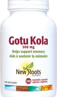 New Roots Herbal Gotu Kola 500mg (100 Veg Caps) Cheap