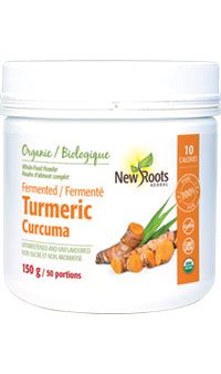 New Roots Herbal Fermented Turmeric (150g Powder) Online