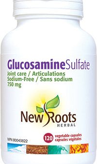 New Roots Herbal Glucosamine Sulfate 750mg (120 Veg Caps) Discount